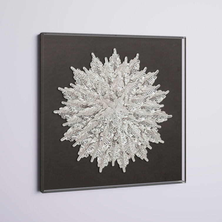 Etta Avenue™ Contemporary Round Feather Shadow Box Wall Decor & Reviews